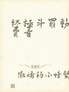 终极斗罗动漫免费看