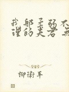 我那柔弱不能自理的夫君 无弹窗