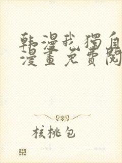 韩漫我独自升级漫画免费阅读