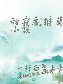 甜宠剧推荐巨甜小说