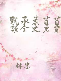 战承叶苜苜的小说全文免费阅读