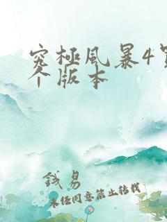 究极风暴4买哪个版本