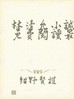 林清允小诚小说免费阅读最新章节