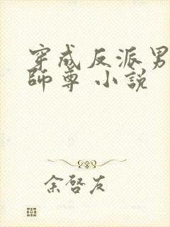 穿成反派男主的师尊 小说