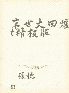 末世大回炉txt精校版