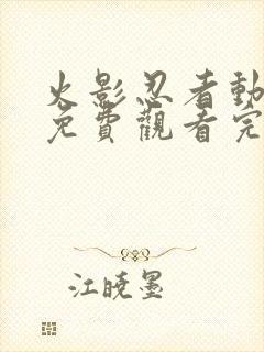 火影忍者动画片免费观看完整版