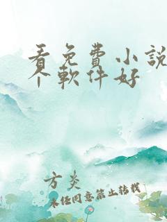 看免费小说用哪个软件好