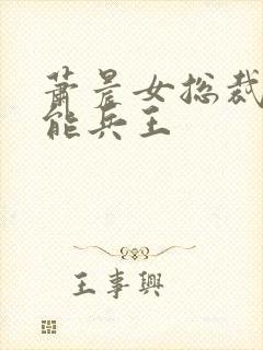 萧晨女总裁的全能兵王