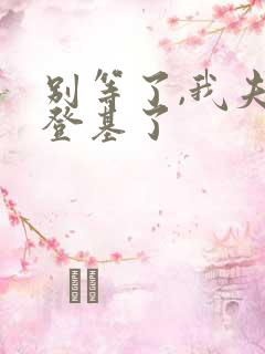 别等了,我夫君登基了