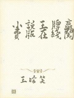 小说王牌赢家免费版在线阅读