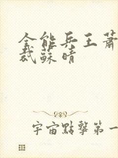 全能兵王萧晨总裁苏晴