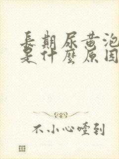 长期尿黄泡沫多是什么原因