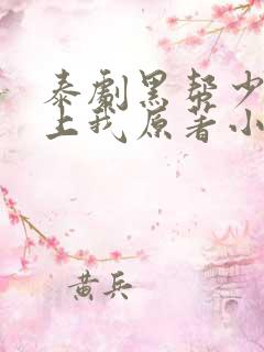 泰剧黑帮少爷爱上我原著小说