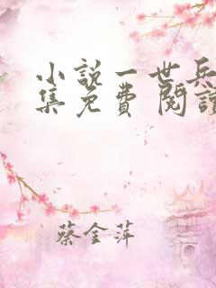 小说一世兵王全集免费 阅读