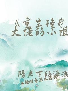 《重生后我成了大佬的小祖宗》