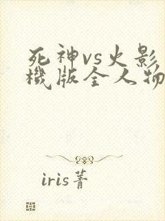 死神vs火影手机版全人物