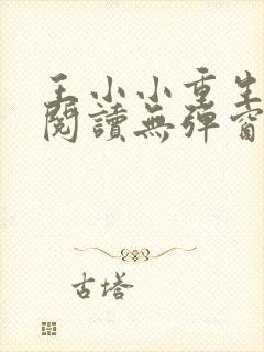 王小小重生免费阅读无弹窗