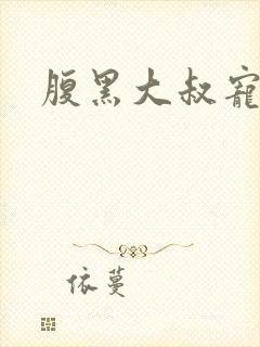 腹黑大叔宠小妻