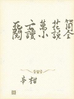 死亡万花筒在线阅读小说全集免费