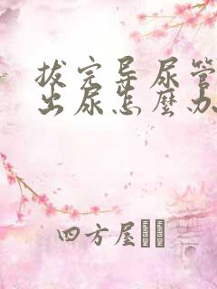 拔完导尿管尿不出尿怎么办呢