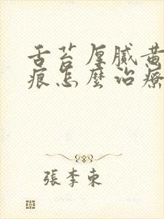 舌苔厚腻黄有齿痕怎么治疗