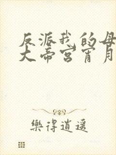 反派我的母亲是大帝宫宵月无绿