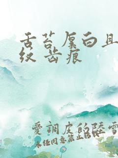 舌苔厚白且有裂纹 齿痕