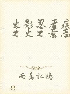 火影忍者疾风传之火之意志的继承者