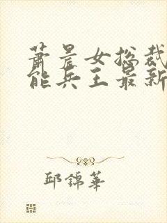 萧晨女总裁的全能兵王最新