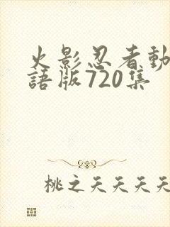 火影忍者动画国语版720集