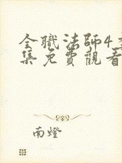 全职法师4季全集免费观看完整版