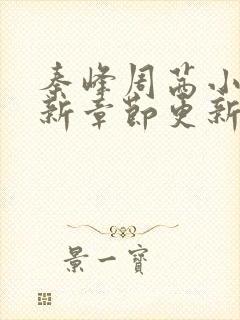 秦峰周茜小说最新章节更新