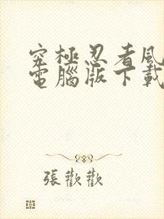 究极忍者风暴4电脑版下载