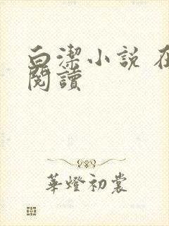 白洁小说 在线阅读