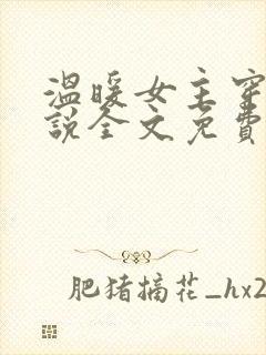 温暖女主穿越小说全文免费阅读