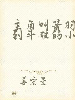 主角叫萧羽穿越到斗破的小说