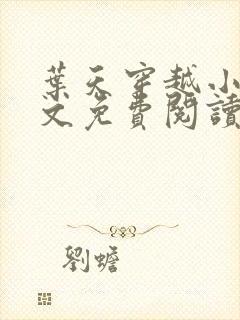 叶天穿越小说全文免费阅读