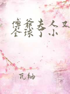 傅爷夫人又惊艳全球了小