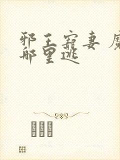 邪王宠妻 魔妃哪里逃