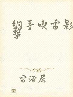 纲手吃雷影大狙击