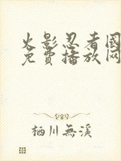 火影忍者国语版免费播放网站