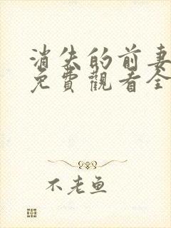 消失的前妻短剧免费观看全集