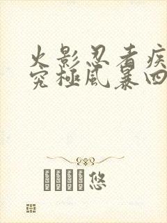 火影忍者疾风传究极风暴四