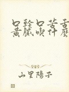 口干口苦舌苔厚黄腻吃什么药