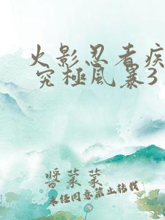 火影忍者疾风传 究极风暴3