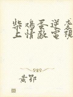 柴鸡蛋逆袭之爱上情敌电视剧