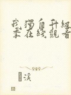 我独自升级第二季在线观看动漫