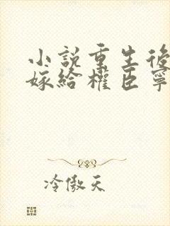 小说重生后绝不嫁给权臣宁芙在线阅读