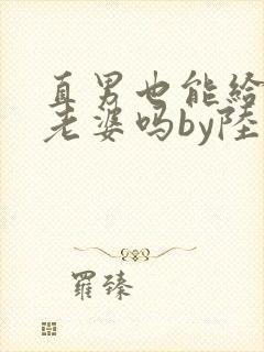 直男也能给人当老婆吗by陆酌言笔趣阁