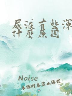 尿液有些浑浊是什么原因